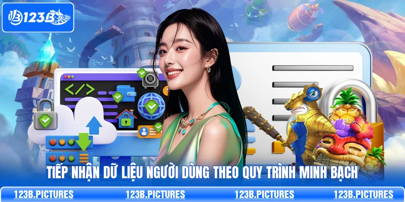 Tiếp nhận dữ liệu người dùng theo quy trình minh bạch